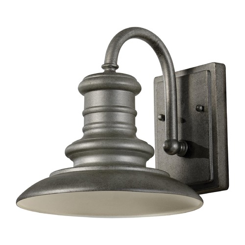 Redding Station Tarnished Silver LED Outdoor Wall Light by Generation Lighting