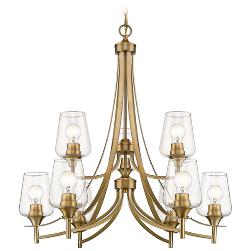 Joliet Olde Brass Chandelier by Z-Lite