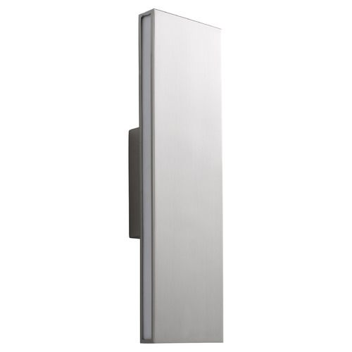 Profile 16-Inch LED Wall Sconce in Satin Nickel by Oxygen Lighting
