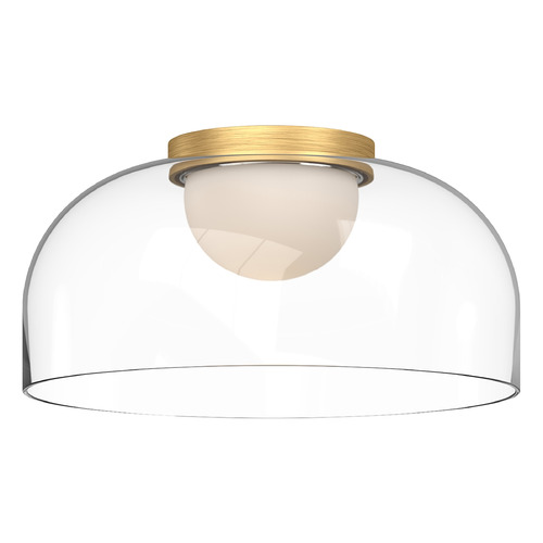 Cedar Brushed Gold LED Flush Mount by Kuzco Lighting