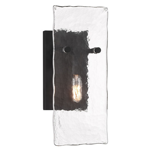 Savoy House Lighting Genry Matte Black Sconce