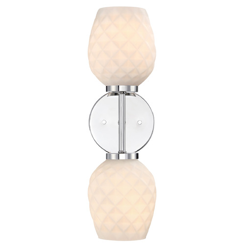 Designers Fountain Dita Polished Nickel Sconce