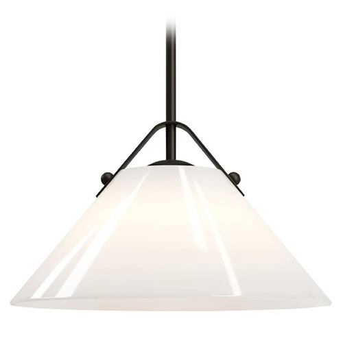 Currey and Company Bronwen Oil Rubbed Bronze Pendant Light with Empire Shade