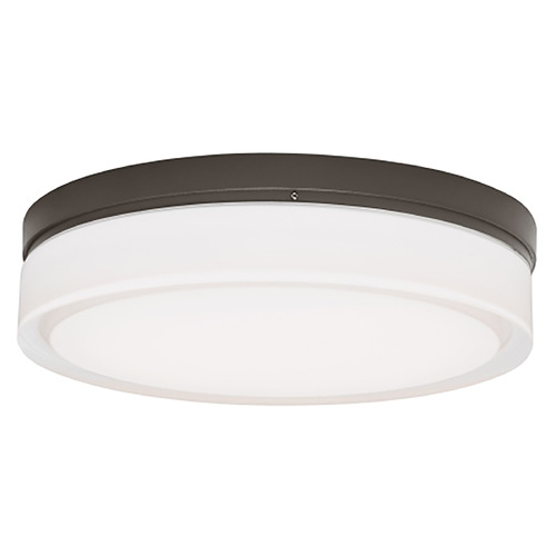 Visual Comfort Modern Collection Sean Lavin Cirque Large 2700K LED Flush Mount in Bronze by Visual Comfort Modern 700CQLZ-LED