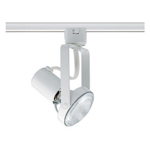 Juno Lighting Group Juno Trac-Master PAR20 Front Lamping Open Back Gimbal Ring Trac Head T687 WH
