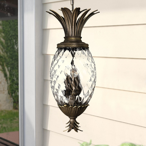 Hinkley Pearl Bronze Pineapple Bronze Pendant Light 2222PZ