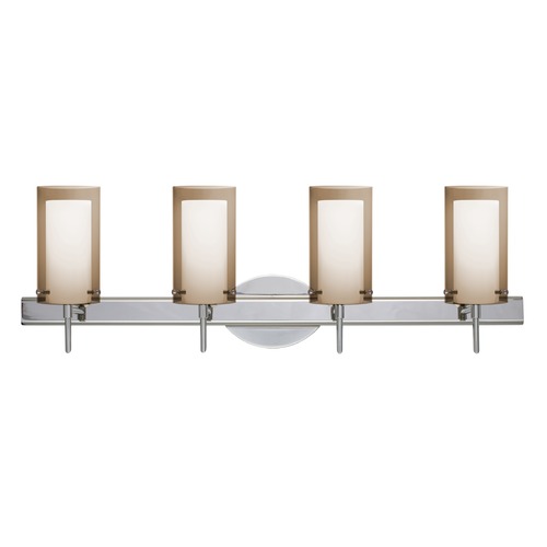 Besa Lighting Besa Lighting Pahu Chrome Bathroom Light 4SW-L44007-CR