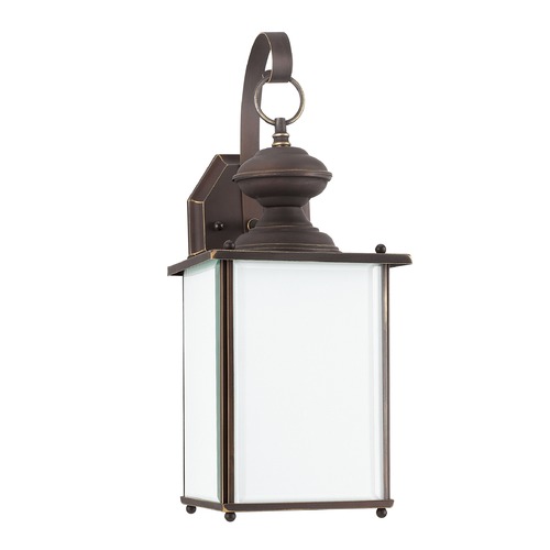 Jamestowne Outdoor Wall Light in Antique Bronze by Generation Lighting