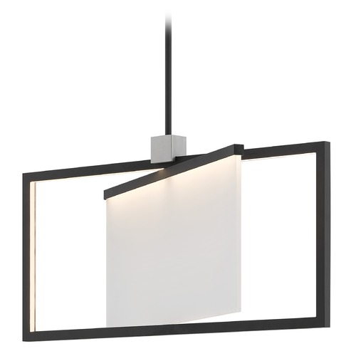 Folio Black 15.50-Inch LED Pendant 3000K by Hinkley Lighting