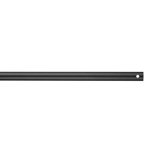 Generation Lighting Fan Collection 24-In Downrod in Midnight Black by Visual Comfort & Co Fan Collection DR24MBK