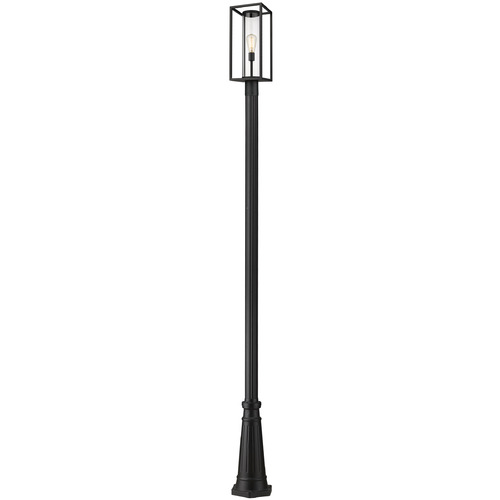 Z-Lite Dunbroch Black Post Light by Z-Lite 584PHMR-519P-BK