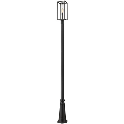 Dunbroch Black Post Light by Z-Lite