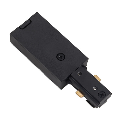Live End Connector for Track in Black by Eurofase Lighting