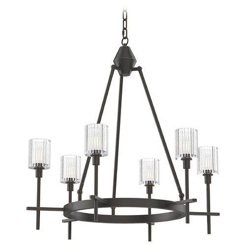 Salita Urban Bronze Chandelier by Alora Lighting
