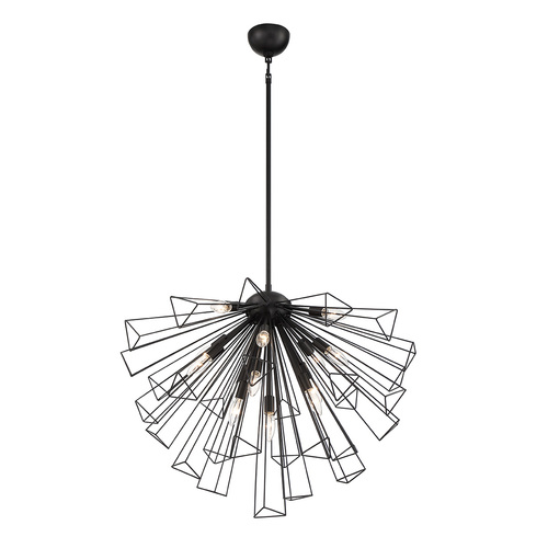 Dendelio 30-Inch Pendant in Black by Eurofase