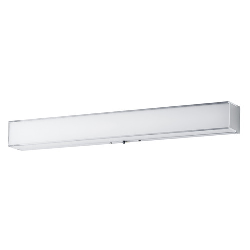 Edge Polished Chrome LED Vertical Bathroom Light by Maxim Lighting