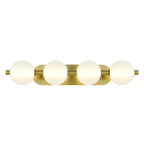 Palmas 4-Light LED Vanity Light in Gold by Eurofase Lighting