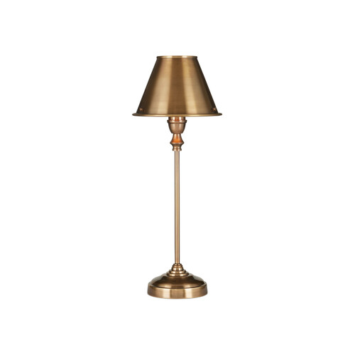 Rowsay Table Lamp in Antique Brass by Currey & Company Lighting