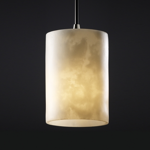 Justice Design Group Justice Design Group Clouds Collection Mini-Pendant Light CLD-8815-10-NCKL