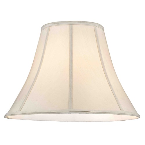 Eggshell Silk Bell-Shape Lampshade by Design Classics