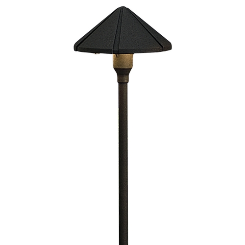 Center Mount 12V Path Light in Textured Black by Kichler Lighting