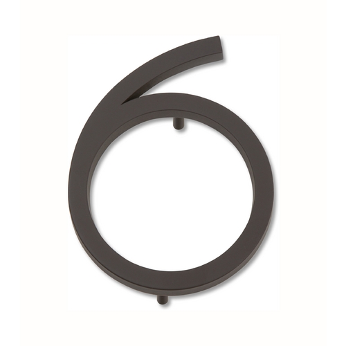 Atlas Homewares Oil Rubbed Bronze House Number 6 by Atlas Homewares AVN6-O