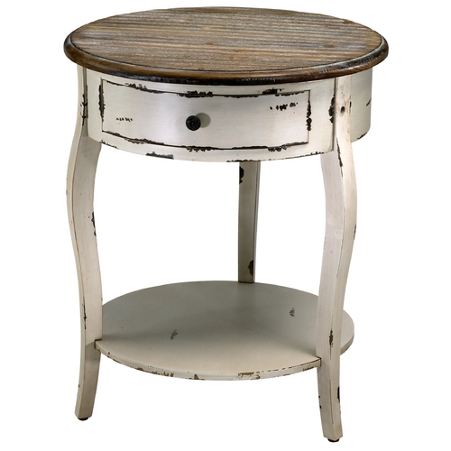 Cyan Design Abelard Distressed White & Gray Coffee & End Table by Cyan Design 2469