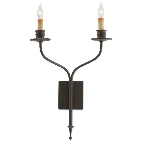 Currey and Company Lighting Currey and Company Highlight Bronze Gold Sconce 5000-0038