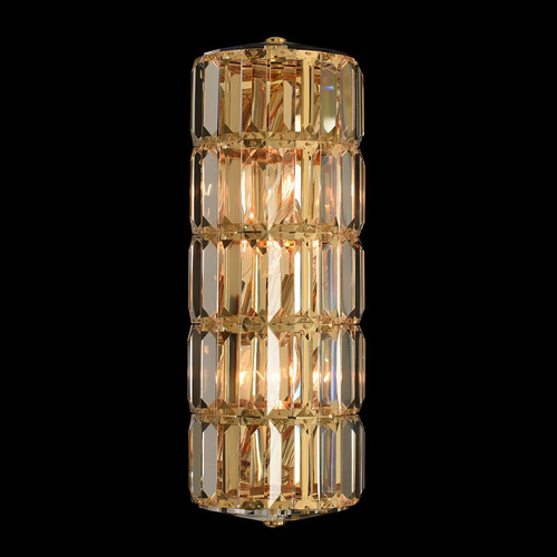 Allegri Crystal Julien 18k Gold Sconce