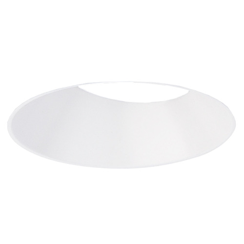 WAC Lighting 2-Inch FQ Shallow White LED Recessed Trim by WAC Lighting R2FRA1L-WD-WT