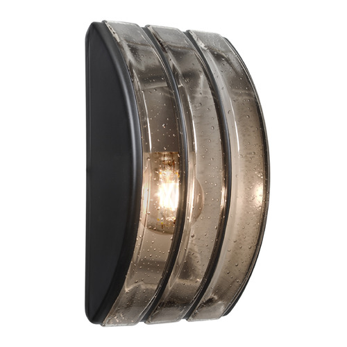 Besa Lighting Costaluz Aqua Black LED Outdoor Wall Light