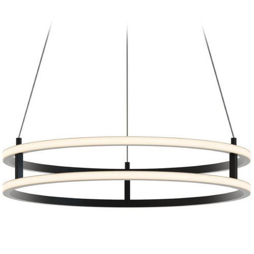 Afx Lighting Gemini Black LED Pendant Light