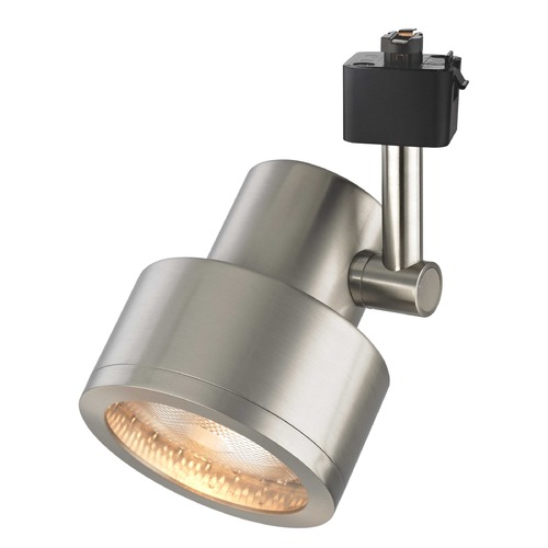 Satin Nickel PAR30 Step Cylinder Head for Juno Track System by Recesso