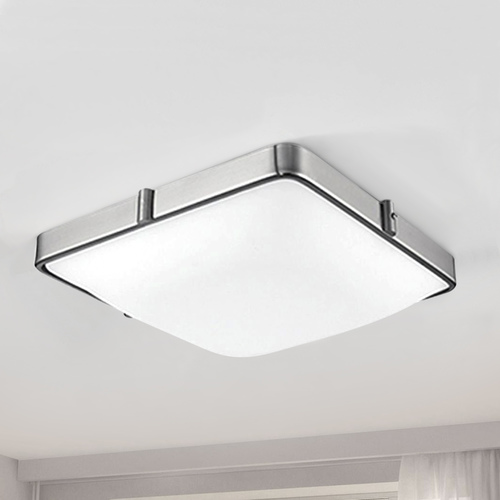 Brushed Nickel LED Flush Mount by Kuzco Lighting