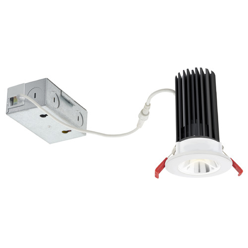 5CCT 2'' LED Canless 15W Smooth Chrome Recessed Light 24Deg by Recesso