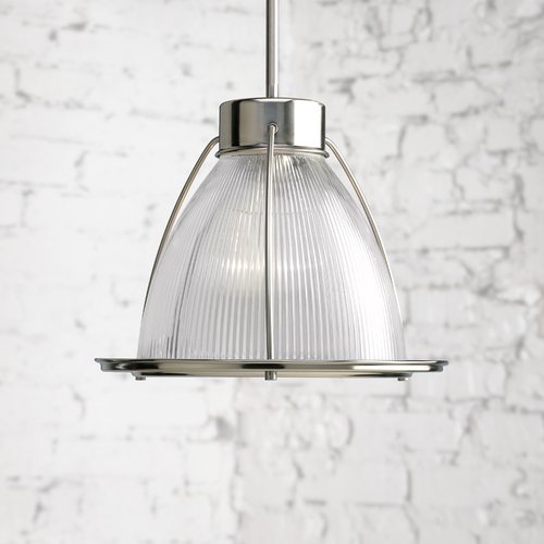 Coastal Pendant in Brushed Nickel by Progress Lighting