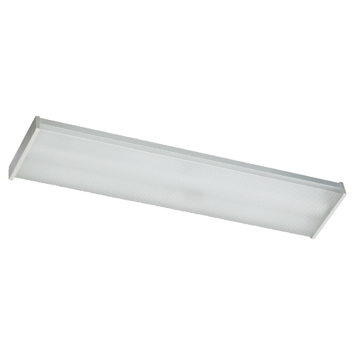 Quorum Lighting Prismatic Acrylic Flush Mount White by Quorum Lighting 82148-2-6