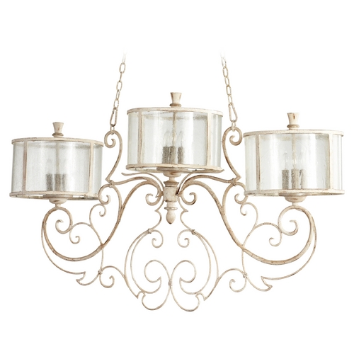 Florine Persian White & Mystic Silver Linear Light by Cyan Design