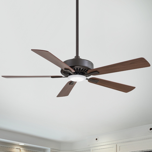 Minka Aire Contractor LED 52-Inch Fan Oil Rubbed Bronze by Minka Aire F556L-ORB