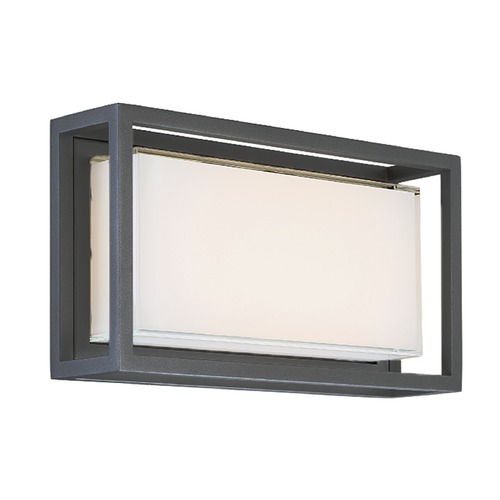 Modern Forms by WAC Lighting Framed LED Wall Light in Bronze by Modern Forms WS-W73614-BZ