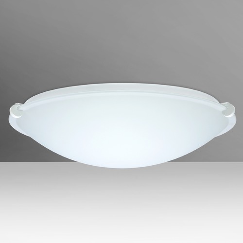 Besa Lighting Trio White LED Flushmount Light