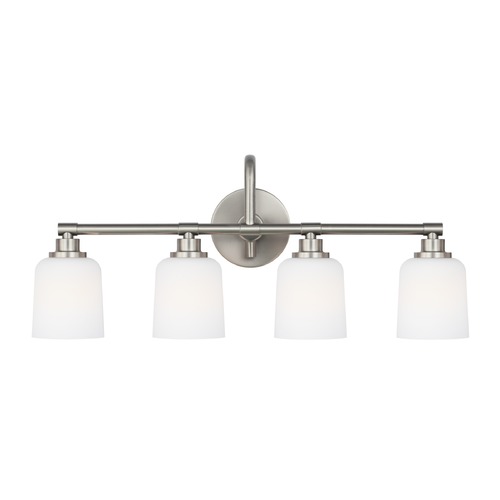 Generation Lighting Reiser 28.75-Inch Vanity Light in Satin Nickel by Generation Lighting VS23904SN