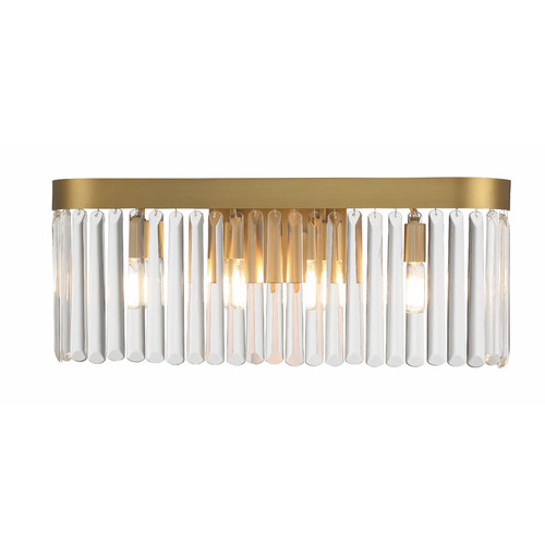 Crystorama Lighting Emory 24-Inch Bath Light in Modern Gold by Crystorama Lighting EMO-5403-MG