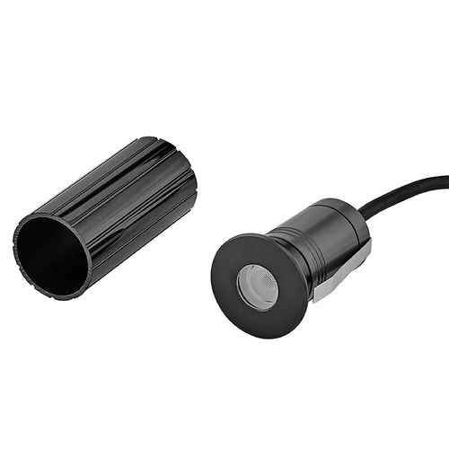 Hinkley Sparta - Dot Stainless Steel Black LED Landscape Lighting by Hinkley Lighting 15075SSB