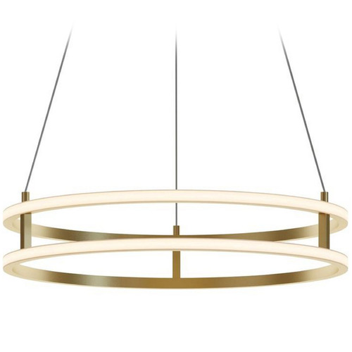 Afx Lighting Gemini Gold LED Pendant Light