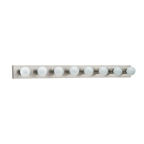 Generation Lighting Center Stage Brushed Stainless Bathroom Light by Generation Lighting 4740-98