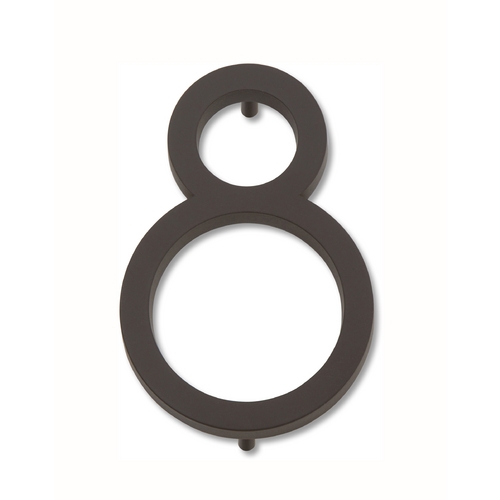 Bronze House Number 8 by Atlas Homewares
