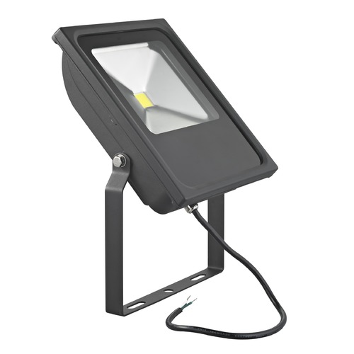 Recesso Lighting by Dolan Designs LED Flood Light Black 50-Watt 120v-277v 4650 Lumens 5000K 110 Degree Beam Spread FL01-50W-50-BK