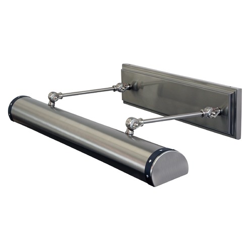 Steamer Satin Nickel & Black Picture Light by House of Troy Lighting