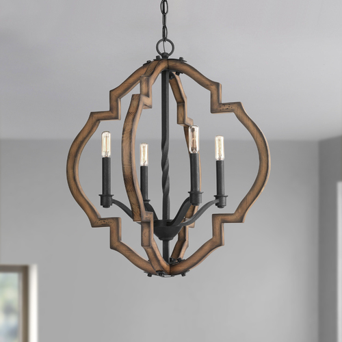 Spicewood Gilded Iron Pendant by Progress Lighting